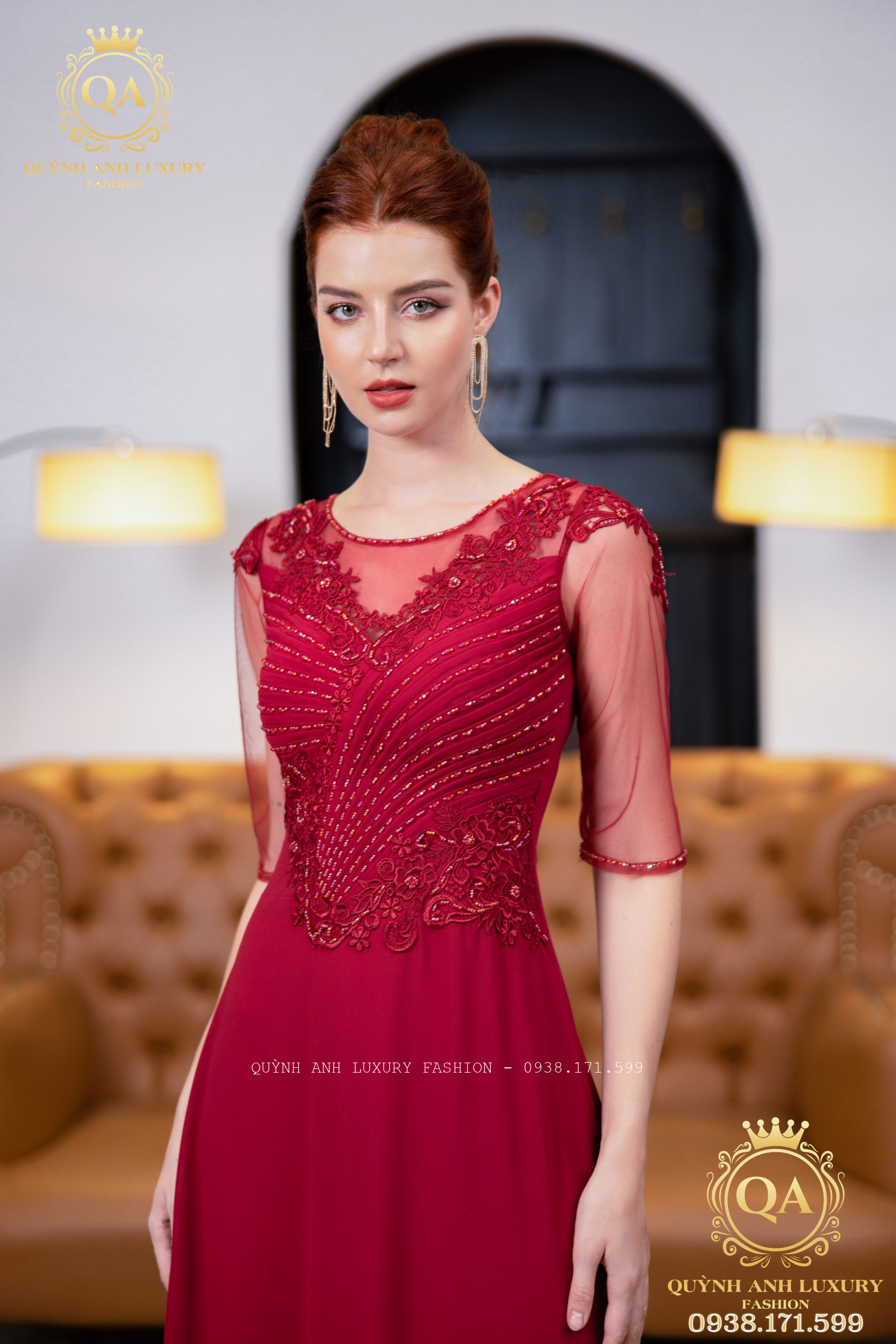 ao-dai-trung-nien-dam-da-hoi-cuoi-hoi-luxury-charmaine-dress-4 Dạ Hội Áo Dài Trung Niên Cưới Hỏi Luxury Charmaine Dress