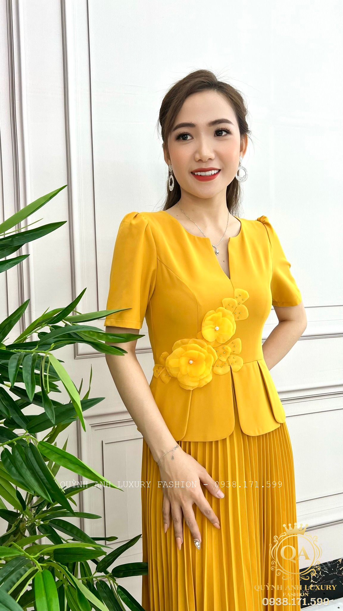 dam-xep-ly-ket-hoa-cao-cap-clara-dress-4 dam-xep-ly-ket-hoa-cao-cap-clara-dress