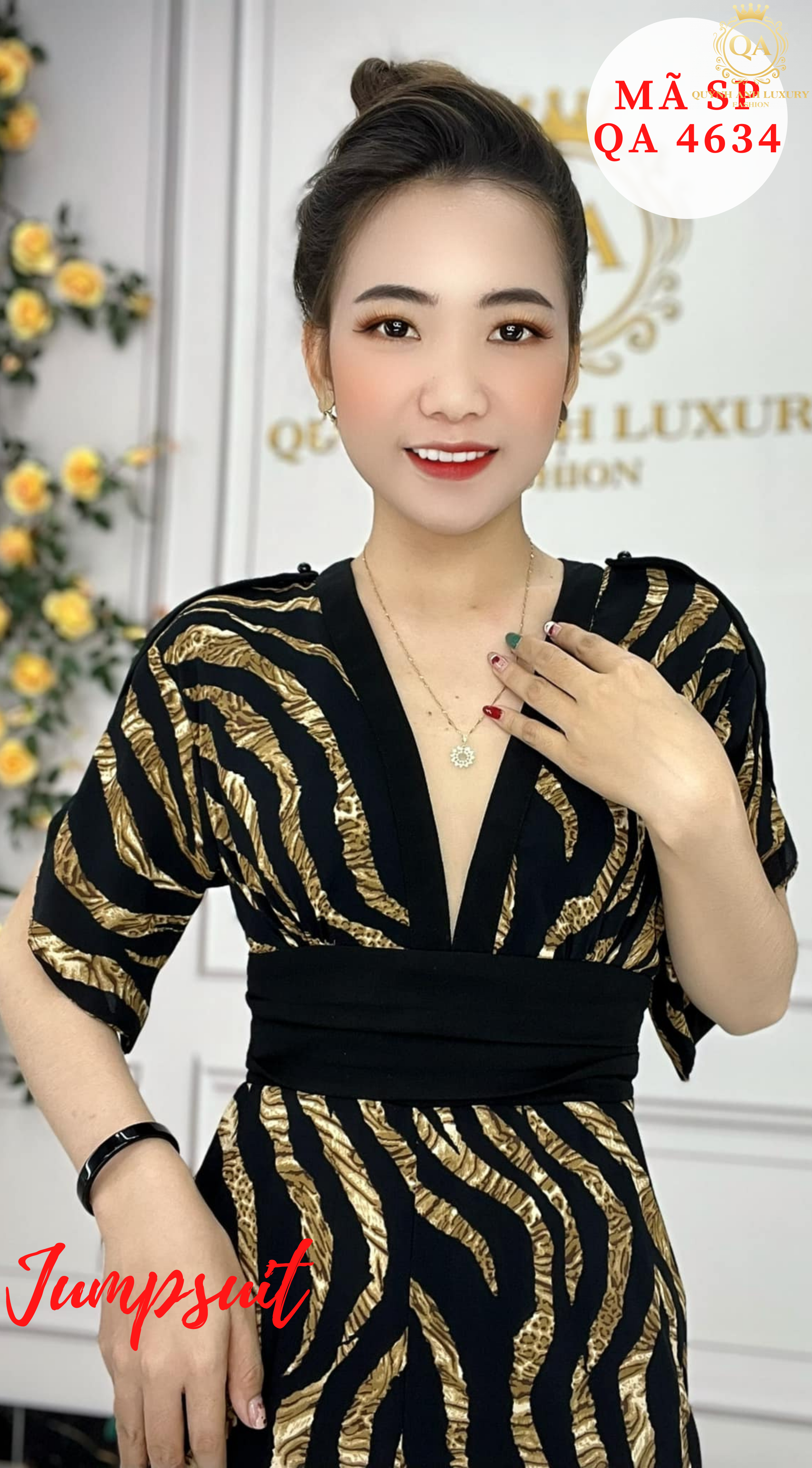 jumpsuit-hoa-tiet-beo-cao-cap-qa-4634-4 Jumpsuit Họa Tiết Beo Cao Cấp QA 4634