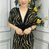 Jumpsuit Họa Tiết Beo Cao Cấp QA 4634