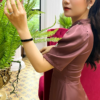 Váy Đầm Dạ Hội Nữ Hoàng Nâu Tây Đính Đá Pha Lê Rosaleen Dress