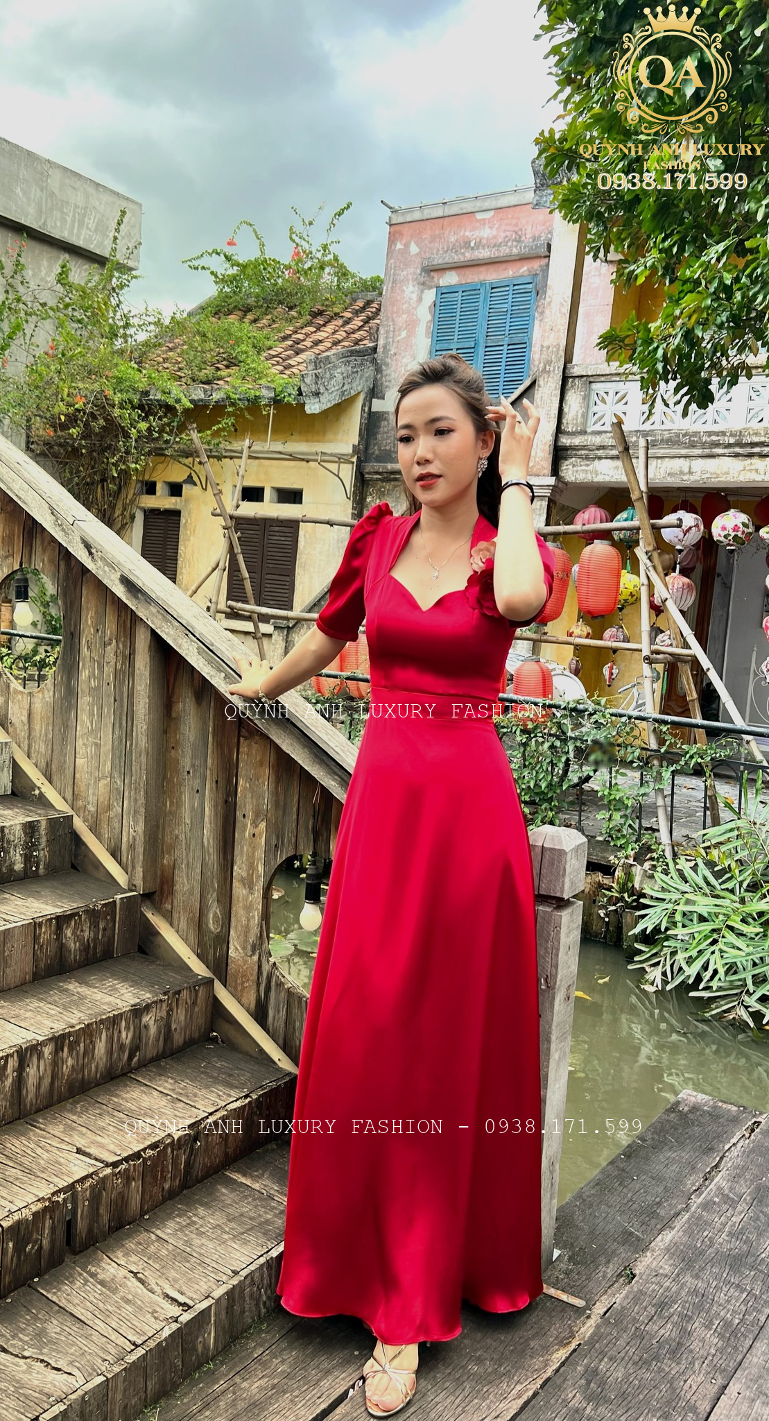 Kinh ngạc với bí mật đằng sau của đầm dạ hội trung niên Quỳnh Anh Luxury Fashion