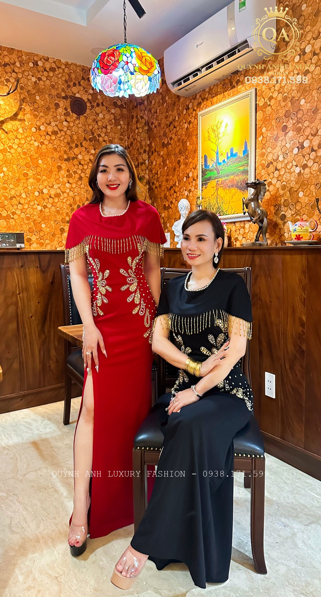 Quỳnh Anh Luxury giới thiệu đầm trung niên dự tiệc mới nhất