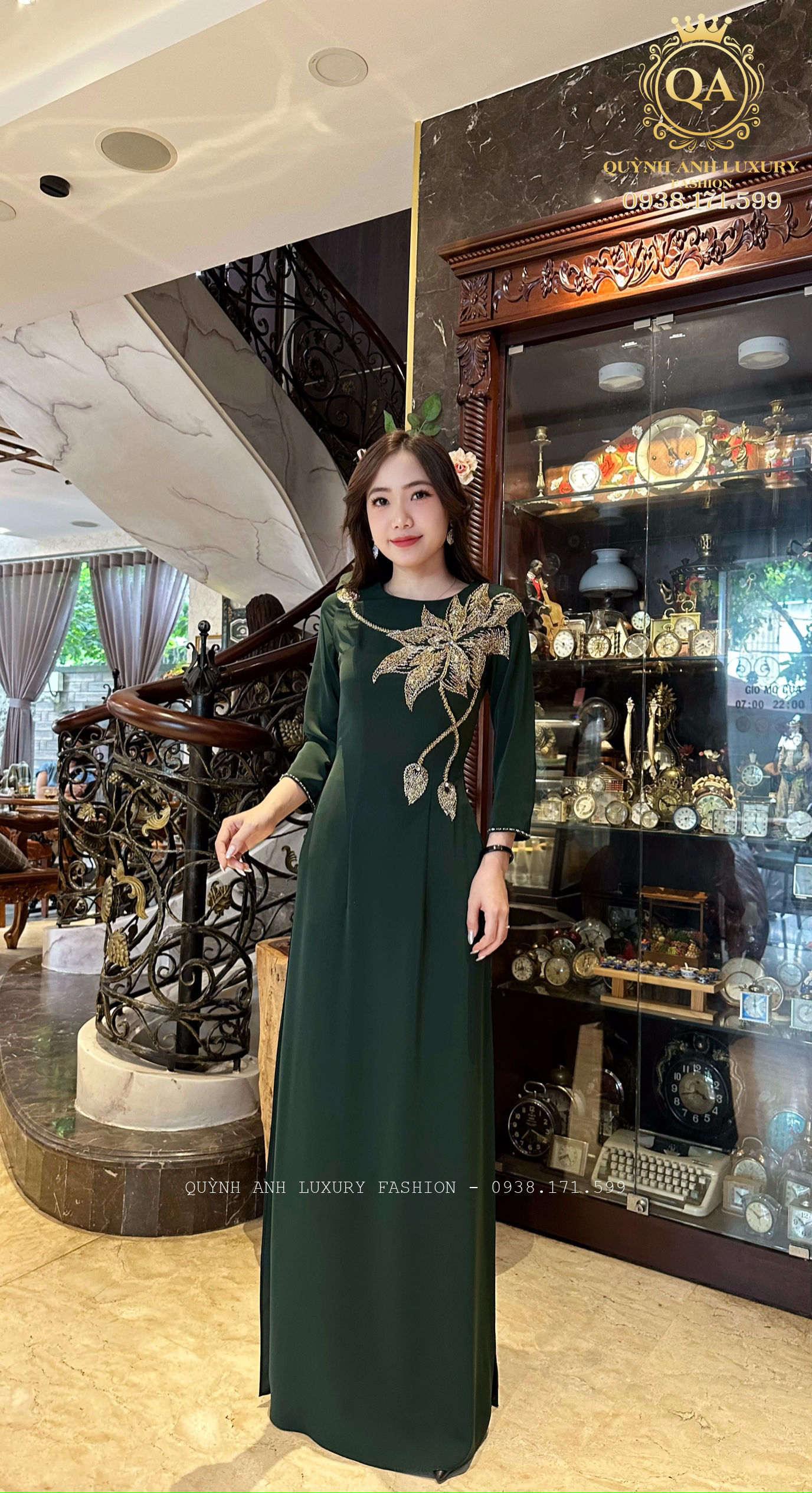ao-dai-truyen-thong-dinh-da-pha-le-kieu-hoa-sen-mau-xanh-reu-uri-dress-2