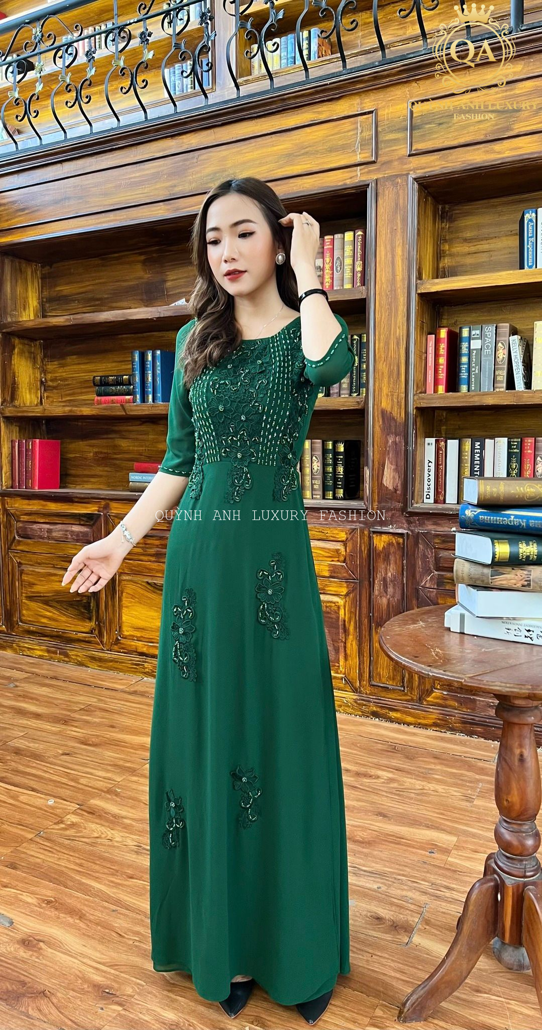 Mẫu áo dài dạ hội